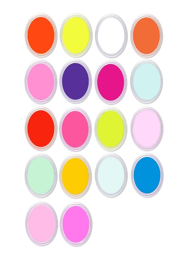 SULLMAR Nail Acrylic Powder Set 18 Colors DIY Nail Art Glitters Acrylic for Nails Sparkling Acrylic Nails Great for Home Manicure Sugar Powder for Nail Art Supplies - Image 1